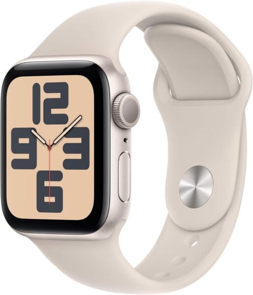 Apple smartwatches; SEs and Ultra 2 - Aluminium cases in Starlight, Midnight & Rugged Titanium