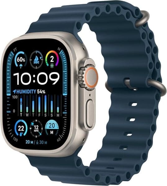 Apple smartwatches; SEs and Ultra 2 - Aluminium cases in Starlight, Midnight & Rugged Titanium