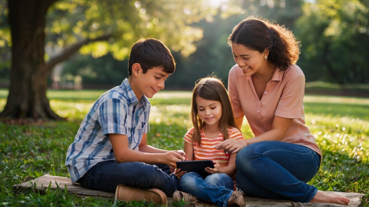 Being digital parents is about using the available technology wisely while also setting limits to try and keep our kids safer and aware in the digital world