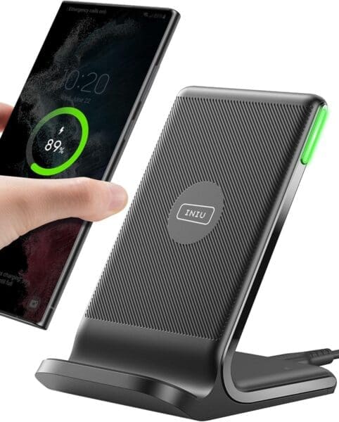Keeping your devices charged and ready to go is essential in any office setting. A wireless charging pad offers convenience and efficiency by eliminating the need for tangled cords and adapters.