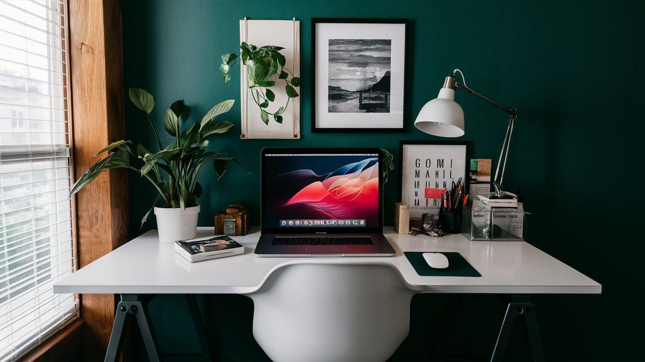 One way to further personalize your cozy home office space and add a touch of warmth is by incorporating meaningful decorations. Photos of loved ones, artwork that inspires you, or mementos from special moments can all contribute to creating a space that feels uniquely your