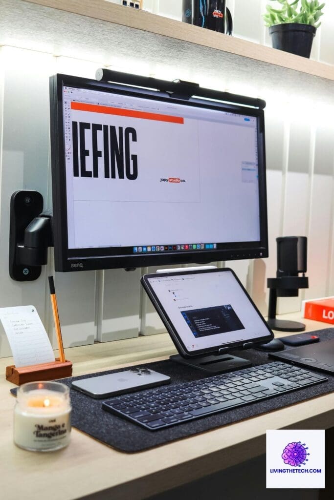 Best 5 Second Monitors for Remote Work in 2025 (Under $200) Minimalist home office with dual monitor setup for remote work productivity.